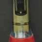 Flashlight - Eveready Magnet Lite Magnetic - Chrome / Red Plastic - 10" - 1957 Vintage