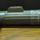 Flashlight - US Military Issue TL-122D Right Angle w Filters - Olive Drab - 1950s Vintage