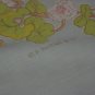 Peter Rabbit / Benjamin Bunny Beatrix Potter Pillow Case - Blue - 1970s Vintage