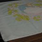 Peter Rabbit / Benjamin Bunny Beatrix Potter Pillow Case - Blue - 1970s Vintage