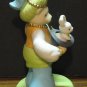 Avon Magician Conjurer Bear with Rabbit and Hat Ceramic or Porcelain Statue - 1993 Vintage