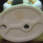 Avon Magician Conjurer Bear with Rabbit and Hat Ceramic or Porcelain Statue - 1993 Vintage