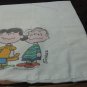 Peanuts Charlie Brown and Gang Pillow Case - Happiness is Being One - 1971 Vintage