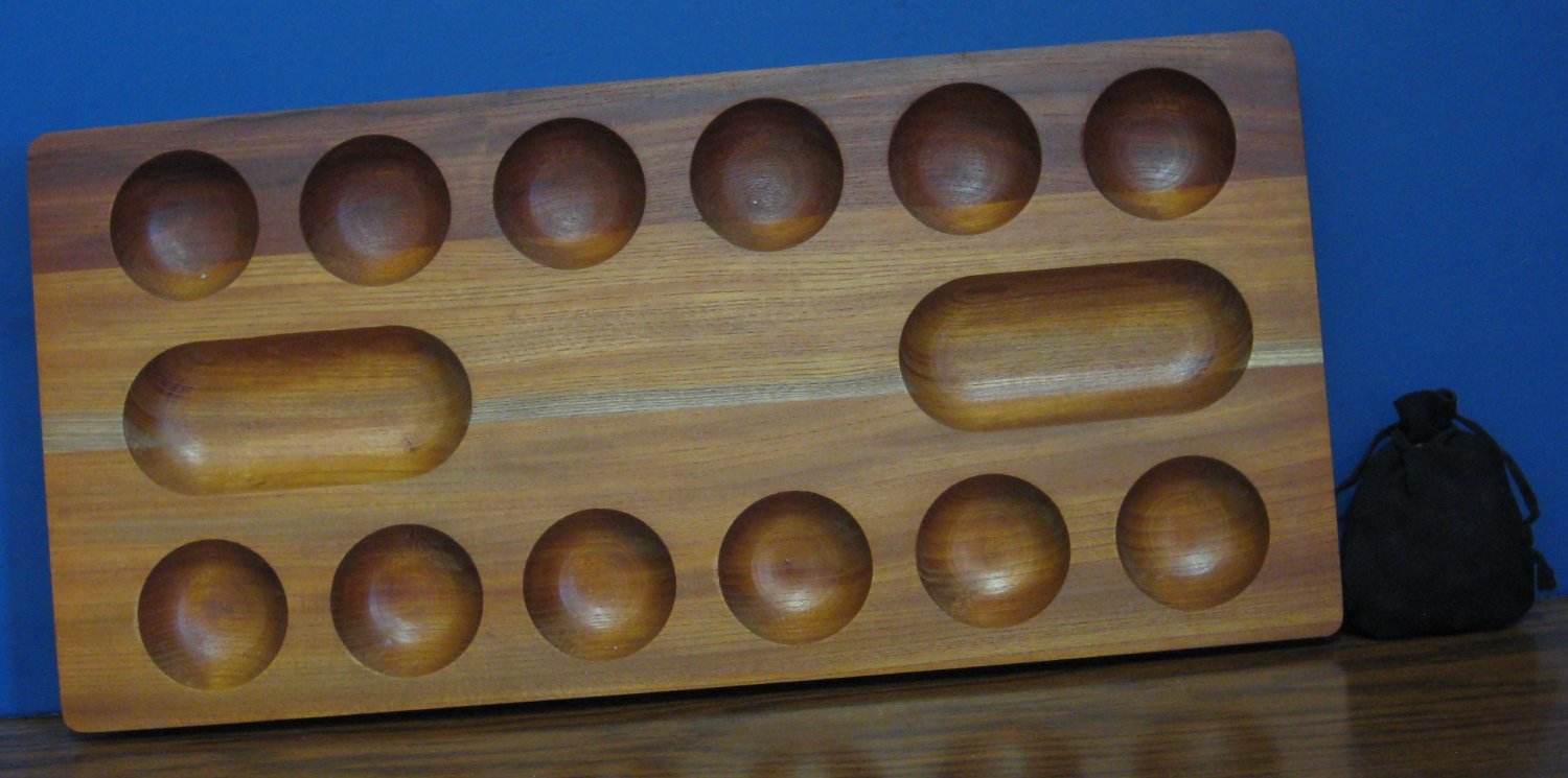 SOLD - Antique Kalaha / Mancala / Wari - High Quality Game Set - 1970s ...