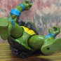 Teenage Mutant Ninja Turtles Leonardo 4" Action Figure with Harness - 1988 Vintage