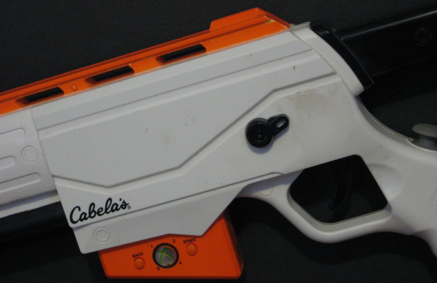 Microsoft XBox 360 Light Gun Cabela's Dangerous Hunts Top Shot Elite