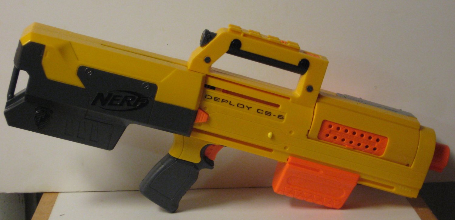 yellow nerf darts