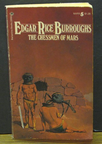 Edgar Rice Burroughs - Barsoom 05 Chessmen of Mars Gino D'Achille Cover - 1974 Vintage