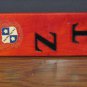 Sorority Paddle Zeta Tau Alpha - Faye / Julie - Albion College - 1957 Vintage