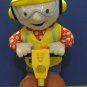 SOLD - Bob the Builder Jackhammering Bob Talking Noise Making Doll - Hasbro - 2001 Vintage