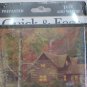 Chesapeake BBC50051B Lodge Stag Creek Portrait Wallpaper Border - 2 Yards