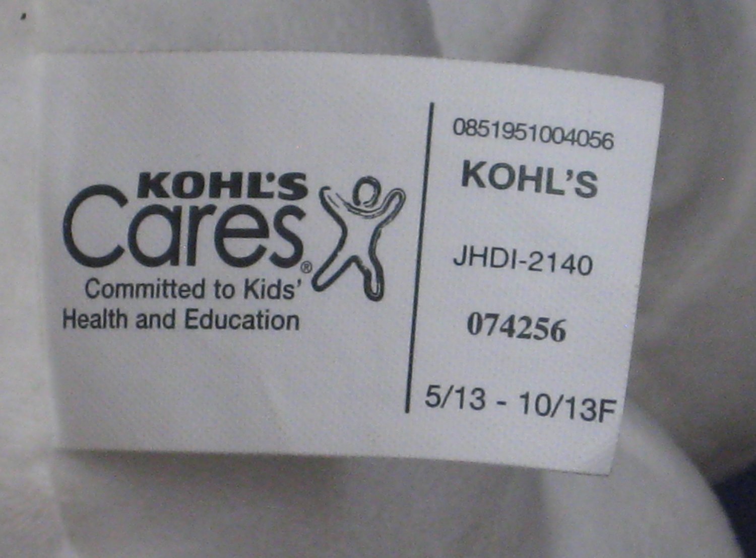 kohls cares snoopy