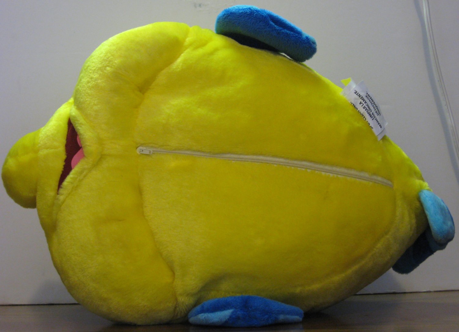 Disney Little Mermaid Flounder Plush Fish Large 20" Long