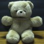 Mark's Inc. Light Brown or Tan Serious Face Teddy Bear - 12"