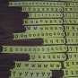 Link Letters Educational Spelling Tiles Game - Milton Bradley - 1963 Vintage