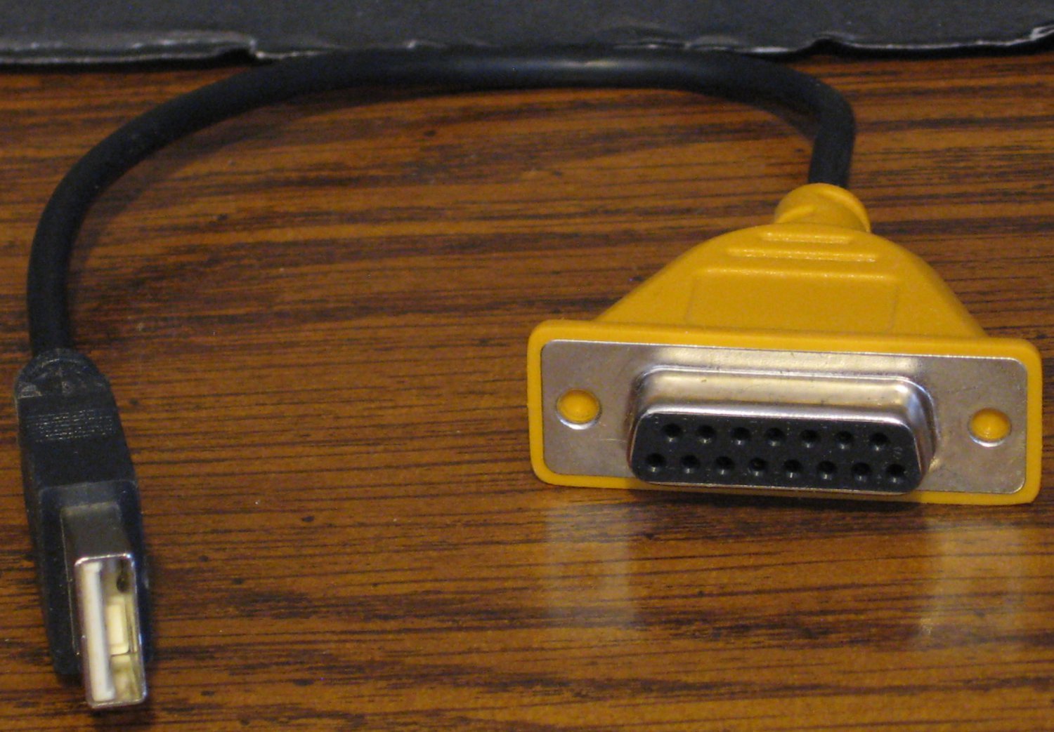 Logitech PC Gameport to USB Adapter for Older PC Game Controllers ...