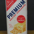 Premium Saltine Crackers Repro Collector Tin - Nabisco - 1980s Vintage