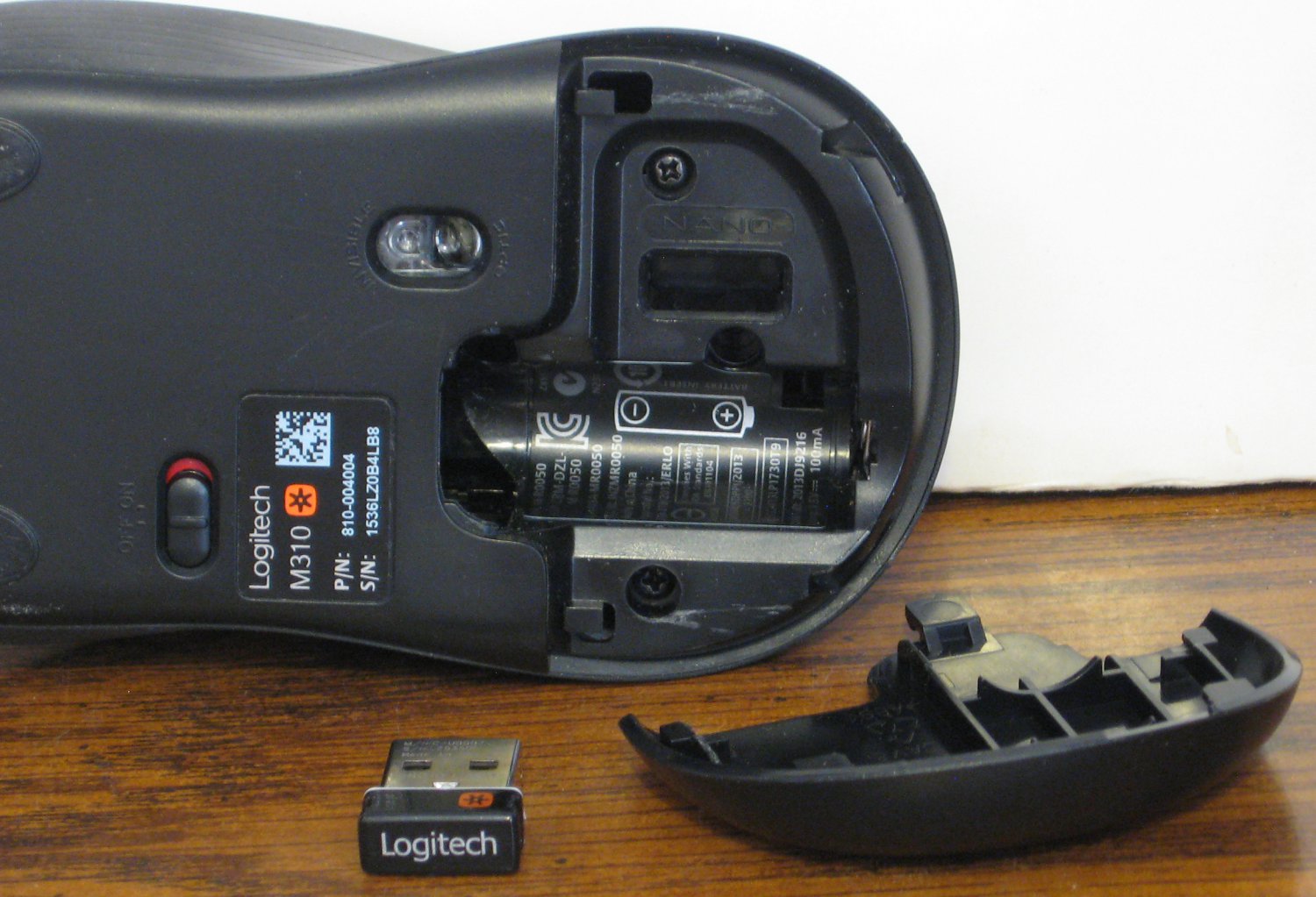logitech wireless mouse setup m310