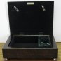 Sankyo Movement Photo Frame Wooden Music Jewelry Box - What a Wonderful World 1990s Vintage