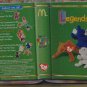 Ty Teenie Beanie Babies Legends Peanut the Royal Blue Elephant - McDonalds - 2000 Vintage