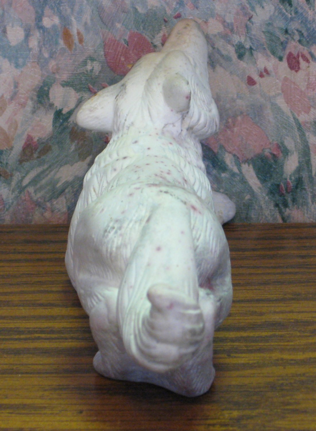 porcelain wolf figurine