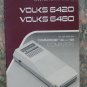 Computer Book - Volks 6420 / 6480 Owner's Manual - Commodore 84 / 128 - 1986 Vintage