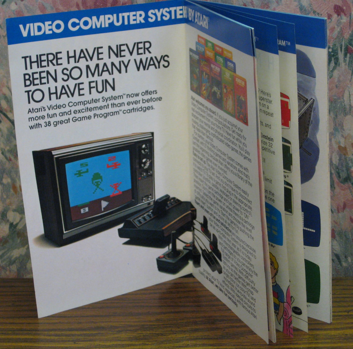 Atari Video Computer Systems Game Cartridge Catalog VCS / 2600 1980