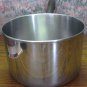 Revere Ware 7 Inch Soup Pot - 4 1/2" Deep - NON COPPER - NO LID - 1970s Vintage