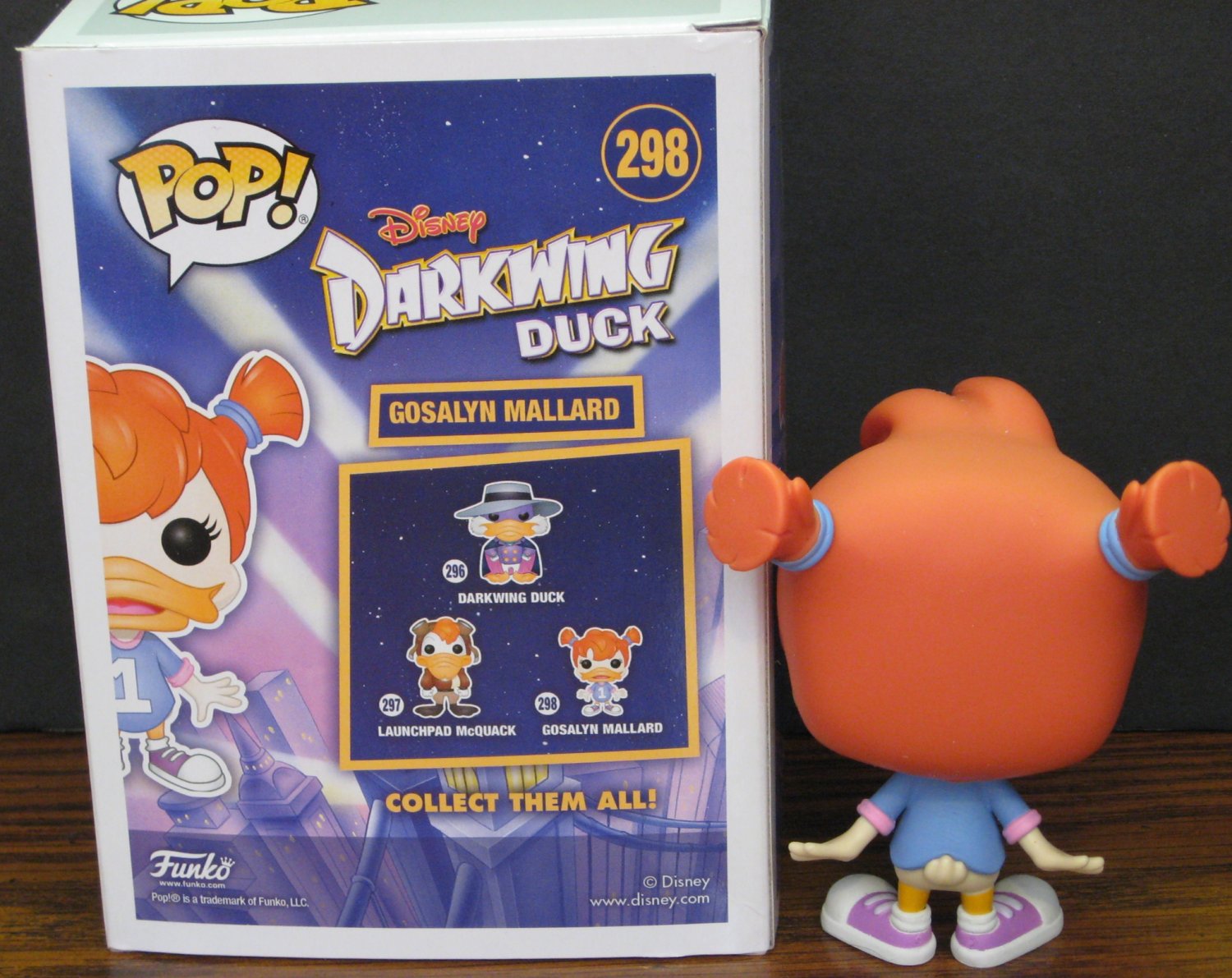 Disney Darkwing Duck Gosalyn Mallard Funko Pops Figurine 2017 Retired