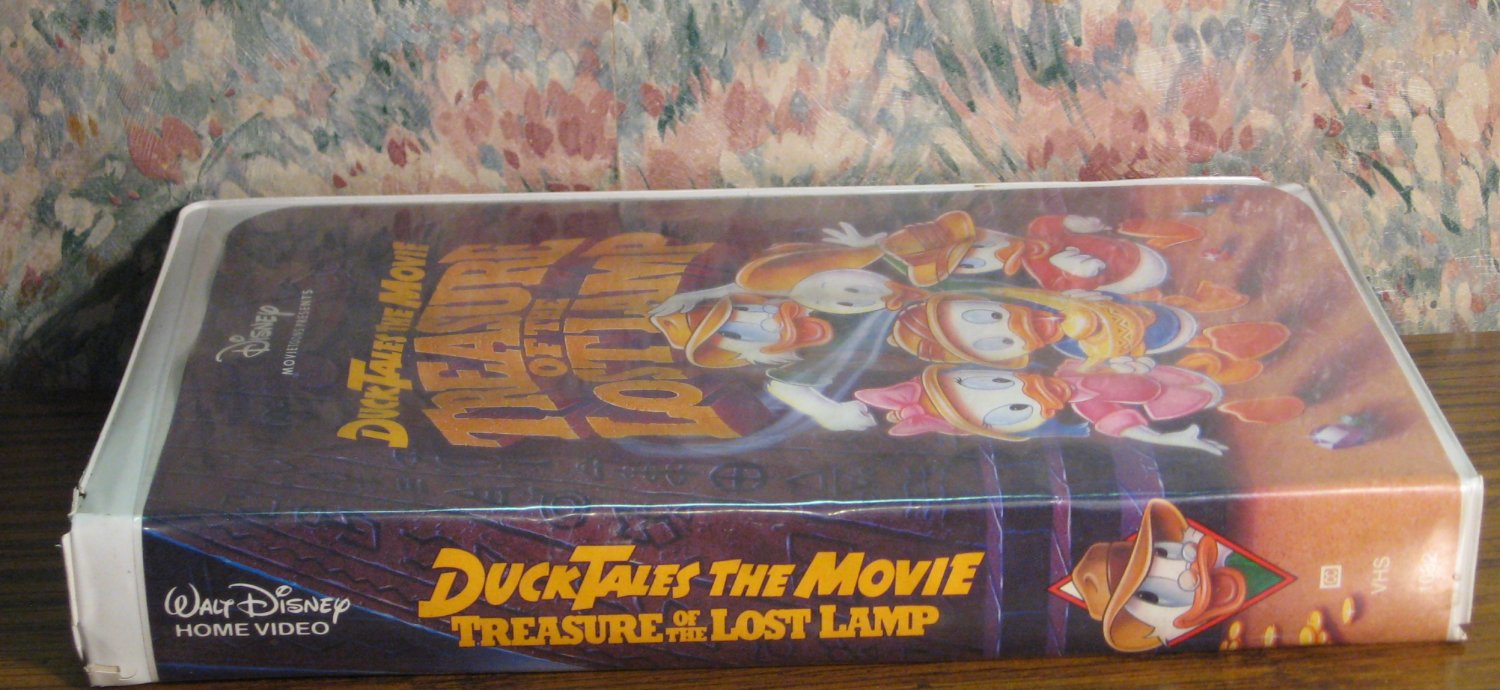 Disney DuckTales Treasure of the Lost Lamp VHS Movie - Disney Afternoon ...