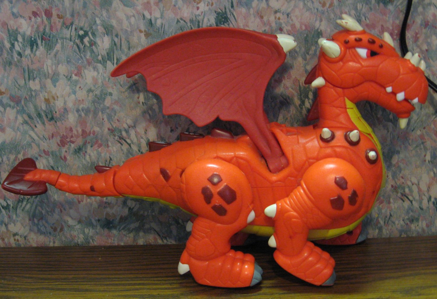 Fisher Price Imaginext Electronic Walking Roaring Orange Dragon