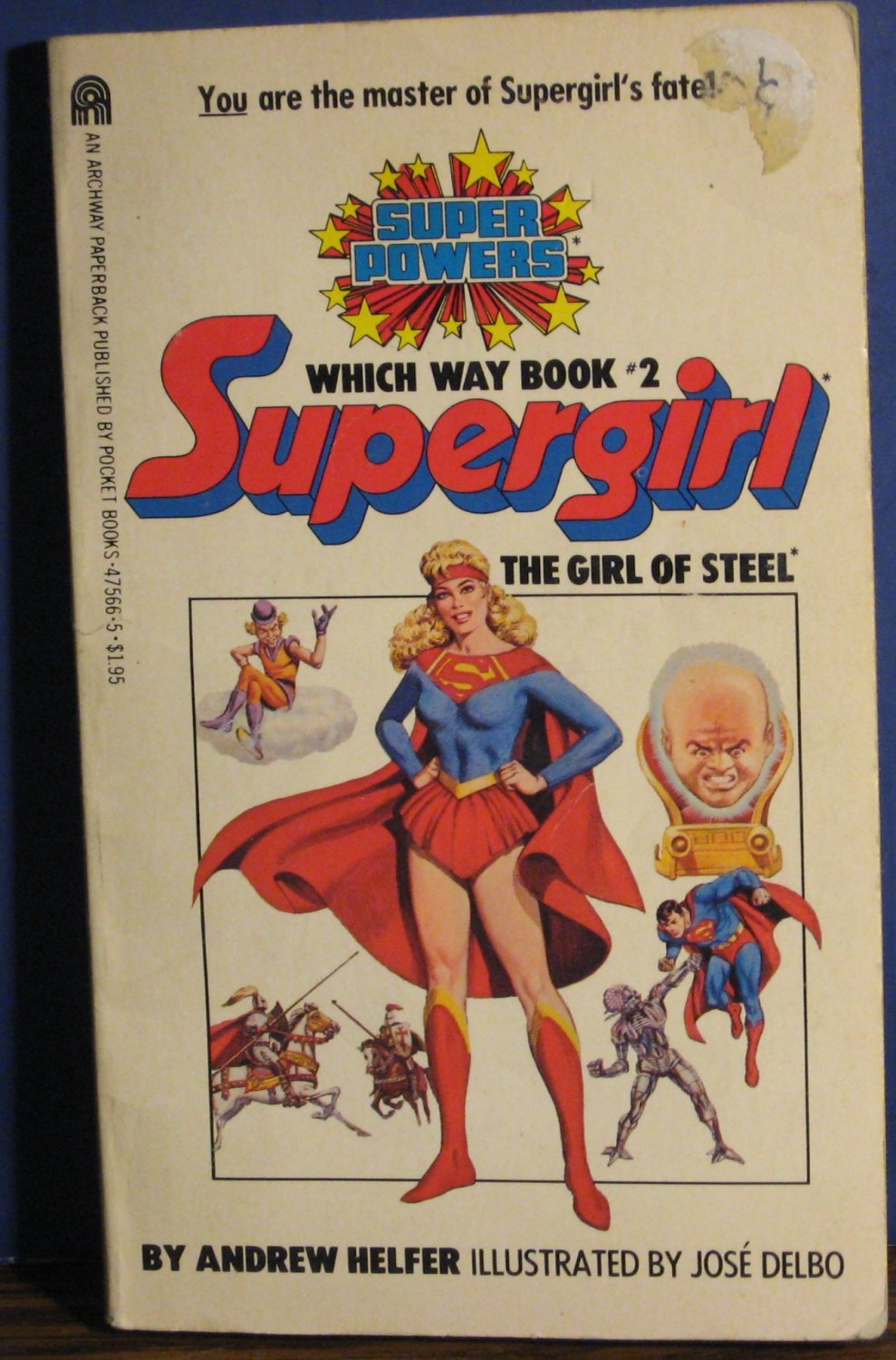 Super Powers Supergirl Girl Of Steel Which Way Book 2