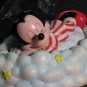 Disney Sleepy Sounds Mickey Mouse Motion Sensing Bedside Talking Night Light - 1995 Vintage