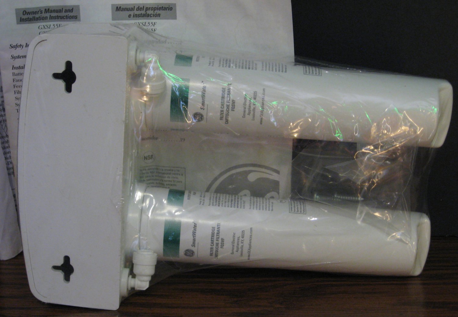 SOLD GE SmartWater Water Filtration System Under Sink Filter