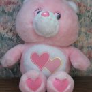 Care Bears - Plush 10 Inch Singing Baby Love a Lot - Factory Error Nose - 2004 Vintage
