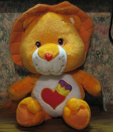 Care Bear Cousins Plush Brave Heart Lion 14" Plush - Solid Cloth Mane - 2005 Vintage
