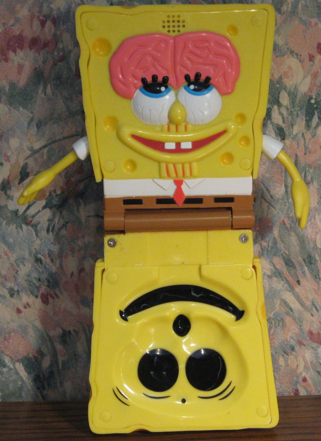 SOLD - Spongebob Squarepants Kids' Touch Tone Flip Phone Telephone ...