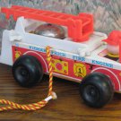Fisher Price Fire Engine 720 - 8" - 1968 Vintage