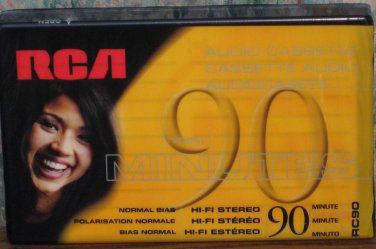 Audio Cassette Tape - RCA RC90 - 90 Minutes - New / Sealed