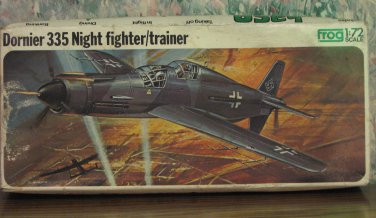 Model Kit - Frog Models - Dornier 335 Night Fighter - 1/72 Scale - Unassembled - 1970s Vintage