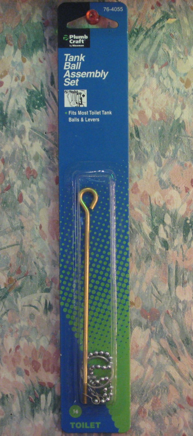 SOLD Plumb Craft Toilet Tank Ball Assembly Set 764055 Waxman