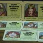 Stop Thief Board Game - Replacement Stack of Detective Cards - Parker Brothers - 1979 Vintage