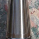 Rogers Insilco Stainless Steel Salt Shaker - 3.5" x 1.25" - 1970s / 1980s Vintage