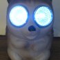 Solar Powered LED Light Up Decorative Stoneware Hedgehog Garden Light