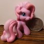 My Little Pony Ponyville Pinkie Pie Mini PVC Figure 2" - Right Facing - Thick Mane - 2008