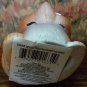 Solar Powered LED Light Up Decorative Stoneware Red Fox Garden Light