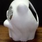 Solar Powered LED Light Up Halloween Ghost Owl or Cat Yard Light Decoration - 3" - 2024