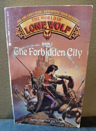 World of Lone Wolf Book 02 - The Forbidden City - Lonewolf - 1987 Vintage