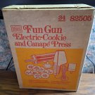 Sears Fun Gun Electric Cookie / Canape Press - 34-82505 - 1977 Vintage