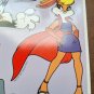 Looney Tunes Static Cling Window Decals &acirc;�� Lola Bunny Bugs Sylvester Tweety Taz &acirc;�� 1997 Vintage